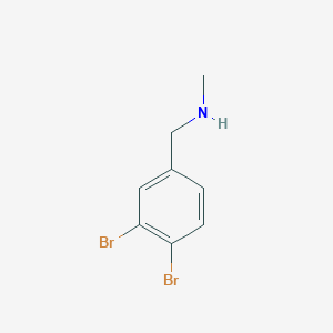 [(3,4-Dibromophenyl)methyl](methyl)amine