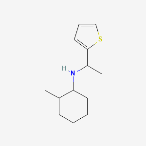 2-Methyl-N-[1-(thiophen-2-YL)ethyl]cyclohexan-1-amine