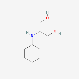 2-(Cyclohexylamino)propane-1,3-diol