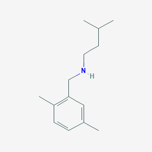 [(2,5-Dimethylphenyl)methyl](3-methylbutyl)amine