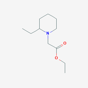Ethyl (2-ethylpiperidin-1-yl)acetate