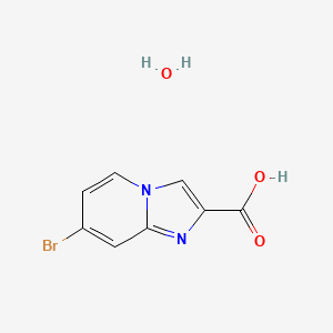 7-Bromoimidazo[1,2-a]pyridine-2-carboxylic acid hydrate