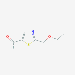 2-(Ethoxymethyl)-1,3-thiazole-5-carbaldehyde