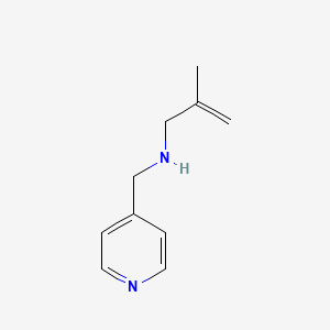 (2-Methylprop-2-en-1-yl)(pyridin-4-ylmethyl)amine