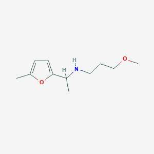 (3-Methoxypropyl)[1-(5-methylfuran-2-yl)ethyl]amine