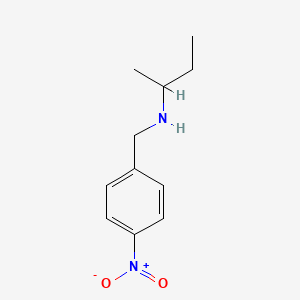 (Butan-2-yl)[(4-nitrophenyl)methyl]amine