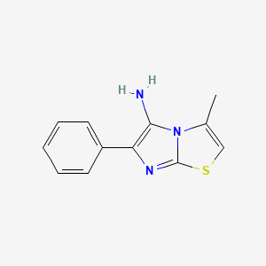 3-Methyl-6-phenylimidazo[2,1-b][1,3]thiazol-5-amine