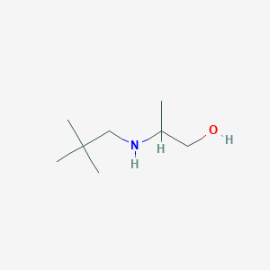 2-[(2,2-Dimethylpropyl)amino]propan-1-ol