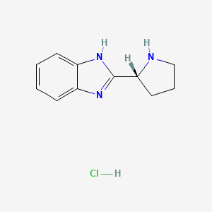 (R)-2-(Pyrrolidin-2-yl)-1H-benzo[d]imidazole hydrochloride