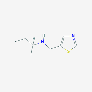 n-(Thiazol-5-ylmethyl)butan-2-amine