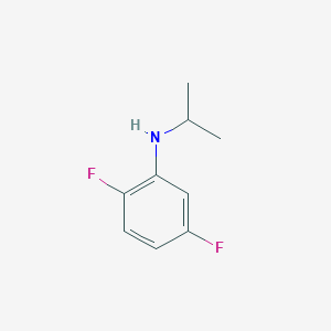 2,5-difluoro-N-(propan-2-yl)aniline