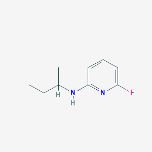 N-(butan-2-yl)-6-fluoropyridin-2-amine