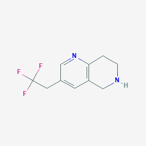 3-(2,2,2-Trifluoroethyl)-5,6,7,8-tetrahydro-1,6-naphthyridine