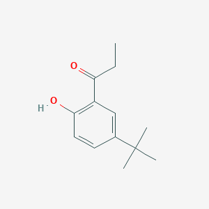 1-(5-Tert-butyl-2-hydroxyphenyl)propan-1-one