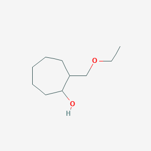 2-(Ethoxymethyl)cycloheptan-1-ol