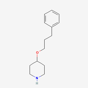 4-(3-Phenylpropoxy)piperidine