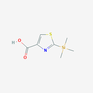 2-(Trimethylsilyl)-1,3-thiazole-4-carboxylic acid