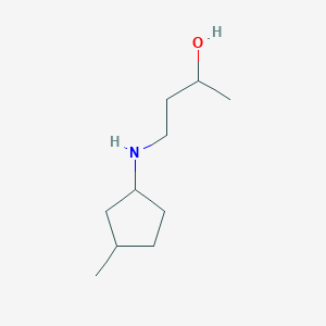 4-[(3-Methylcyclopentyl)amino]butan-2-ol