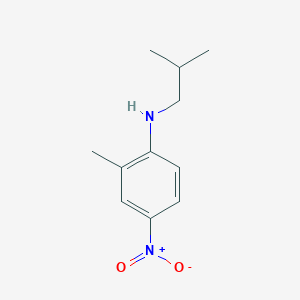 2-methyl-N-(2-methylpropyl)-4-nitroaniline