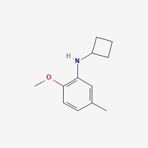 N-cyclobutyl-2-methoxy-5-methylaniline