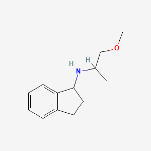 N-(1-methoxypropan-2-yl)-2,3-dihydro-1H-inden-1-amine