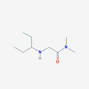 N,N-Dimethyl-2-[(pentan-3-yl)amino]acetamide