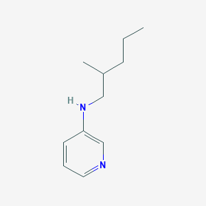 N-(2-methylpentyl)pyridin-3-amine