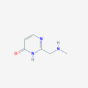 2-[(Methylamino)methyl]-3,4-dihydropyrimidin-4-one