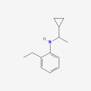 N-(1-cyclopropylethyl)-2-ethylaniline