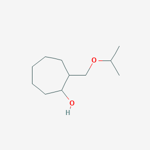 2-[(Propan-2-yloxy)methyl]cycloheptan-1-ol