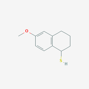 6-Methoxy-1,2,3,4-tetrahydronaphthalene-1-thiol