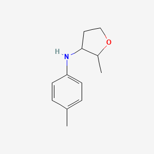 2-methyl-N-(4-methylphenyl)oxolan-3-amine