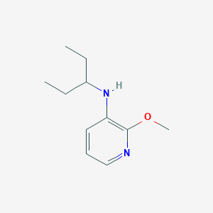 2-Methoxy-N-(pentan-3-yl)pyridin-3-amine