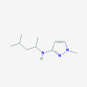 1-methyl-N-(4-methylpentan-2-yl)-1H-pyrazol-3-amine