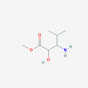 Methyl 3-amino-2-hydroxy-4-methylpentanoate