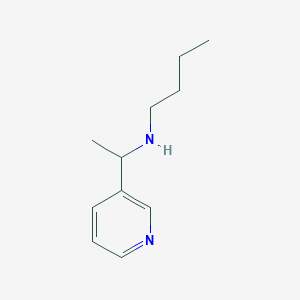 Butyl[1-(pyridin-3-YL)ethyl]amine