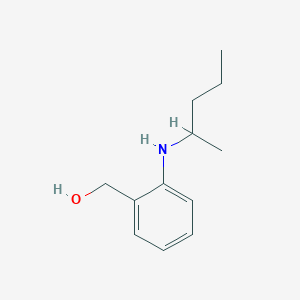 {2-[(Pentan-2-yl)amino]phenyl}methanol