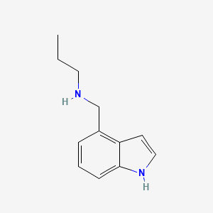 (1H-Indol-4-ylmethyl)(propyl)amine