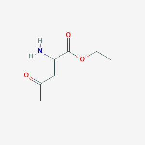 Ethyl 2-amino-4-oxopentanoate