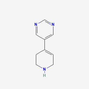 5-(1,2,3,6-Tetrahydropyridin-4-yl)pyrimidine