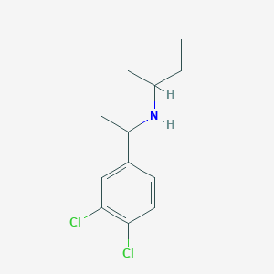 (Butan-2-yl)[1-(3,4-dichlorophenyl)ethyl]amine