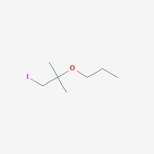 1-Iodo-2-methyl-2-propoxypropane