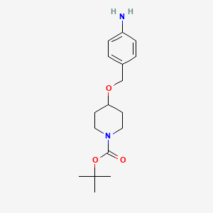 Tert-butyl 4-[(4-aminobenzyl)oxy]piperidine-1-carboxylate