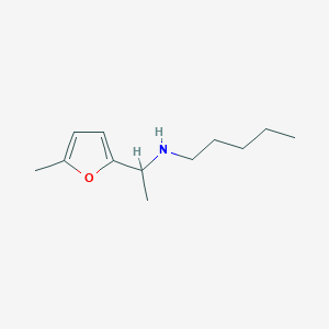 [1-(5-Methylfuran-2-YL)ethyl](pentyl)amine