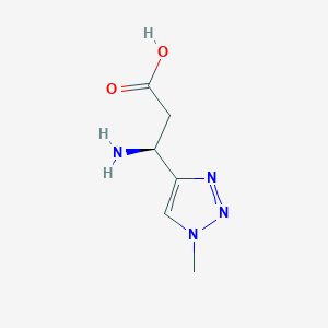 (3S)-3-Amino-3-(1-methyl-1H-1,2,3-triazol-4-yl)propanoic acid