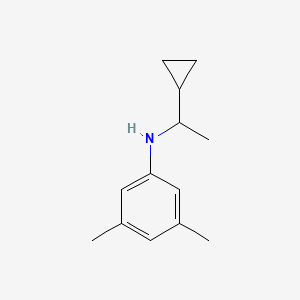 N-(1-cyclopropylethyl)-3,5-dimethylaniline