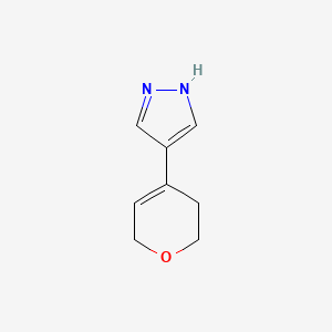 4-(3,6-Dihydro-2H-pyran-4-yl)-1H-pyrazole