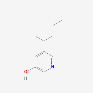 5-(Pentan-2-yl)pyridin-3-ol