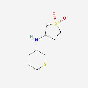 3-[(Thian-3-yl)amino]-1lambda6-thiolane-1,1-dione