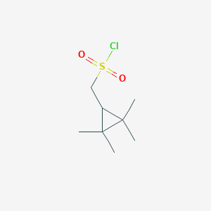 (2,2,3,3-Tetramethylcyclopropyl)methanesulfonyl chloride